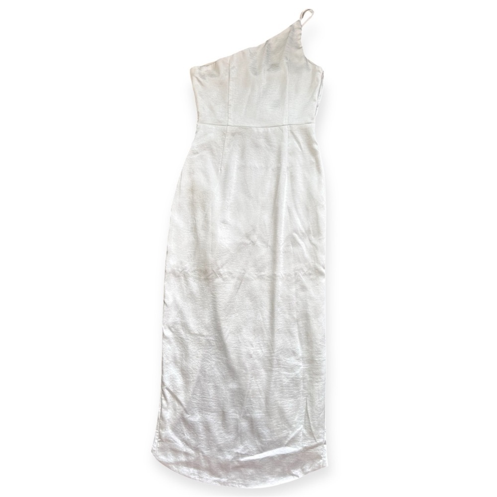 Elliatt Isabelle Dress in Ivory Elegant One-Shoulder Dress women’s size small - Picture 6 of 11